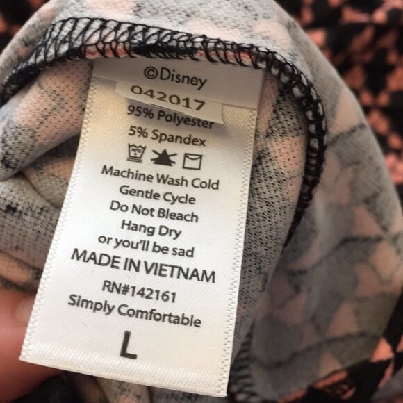 L LuLaRoe Cassie Skirt Disney E04 12 - Picture 4 of 4